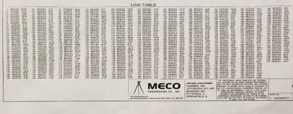 Cave Hollow Line Table